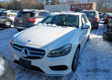 2014 Mercedes-Benz E 350 4Matic z USA, uszkodzony, nr VIN WDDHF8JB2EB061349